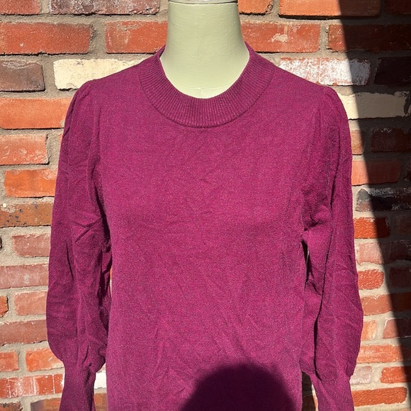 Betsy Johnson Maroon Sweater Dress size Large - Picture 3 of 7